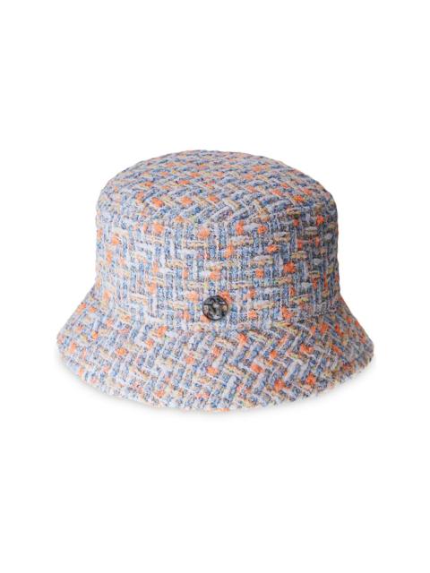 MAISON MICHEL Axel tweed bucket hat