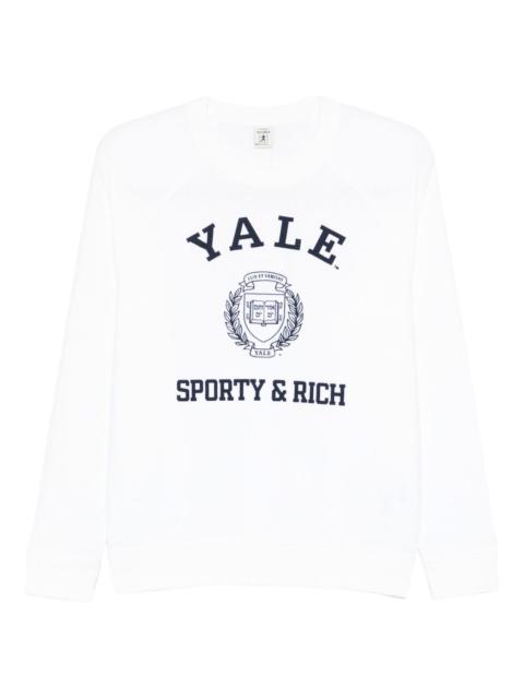 Sporty & Rich logo-print sweatshirt