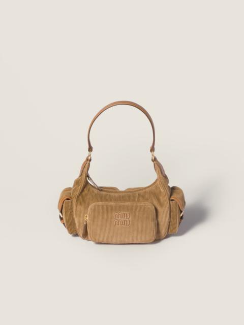 Miu Miu Corduroy Pocket Bag