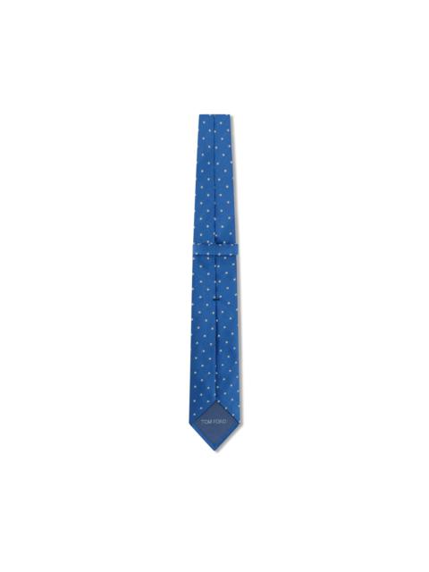 TOM FORD SATIN POLKA DOT TIE
