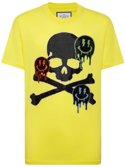 PHILIPP PLEIN embellished-skull T-shirt