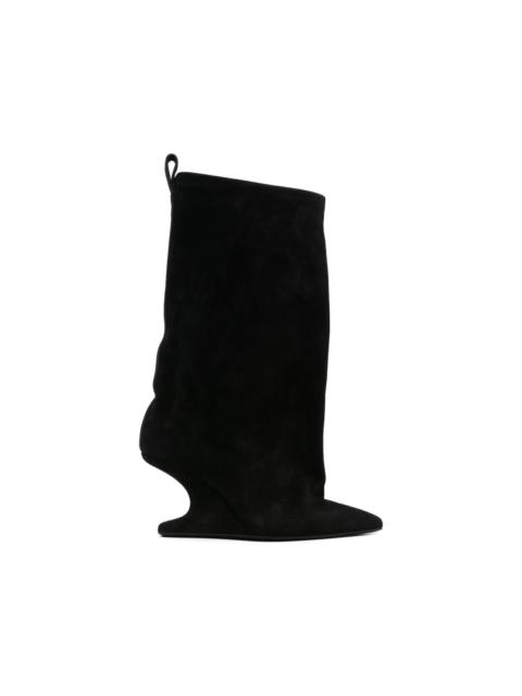 Rick Owens Cantilever 8 pointed boots