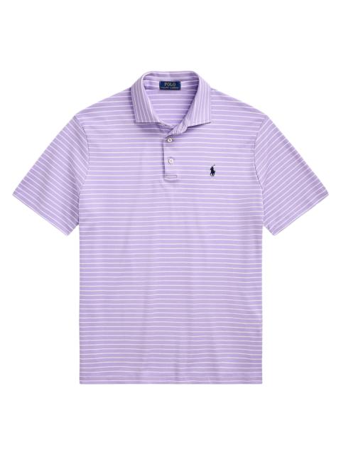 Polo Ralph Lauren Men's Classic-Fit Soft Cotton Polo Shirt - Powder Purple White
