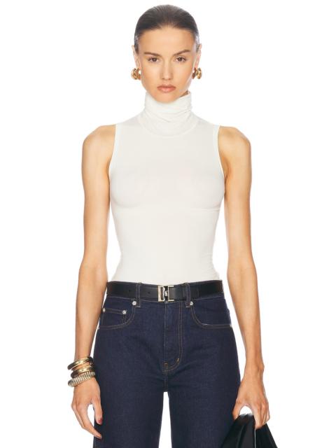 HELSA Turtleneck Tank in 2nd Skin Jersey