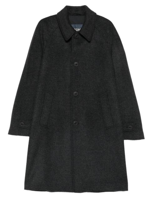 Herno Men wool coat HERNO slate