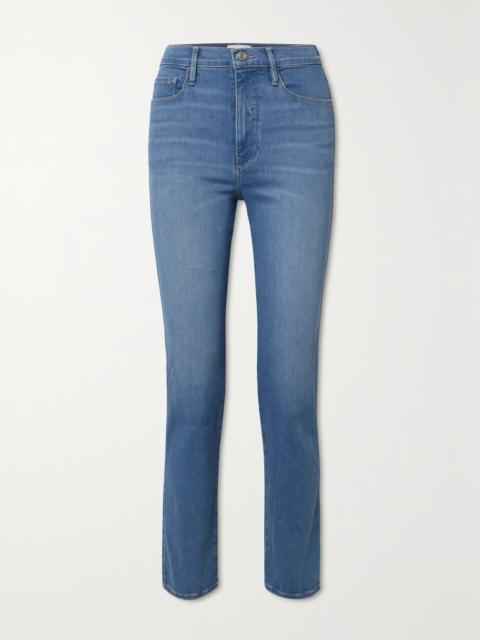 FRAME Le Sylvie High-rise Slim-leg Jeans
