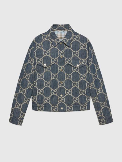 GUCCI Jumbo GG denim jacket