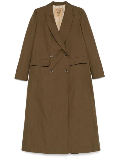 UMA WANG double-breasted coat