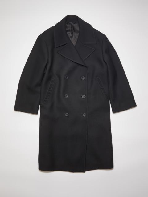 Acne Studios Double-breasted coat - Black