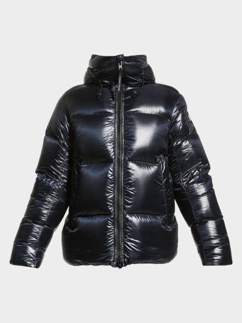 Canada Goose Men's Crofton Black Disc Puffer Jacket