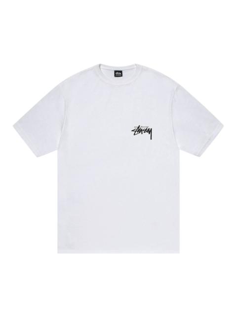 Stüssy Flower Bomb Tee White | REVERSIBLE
