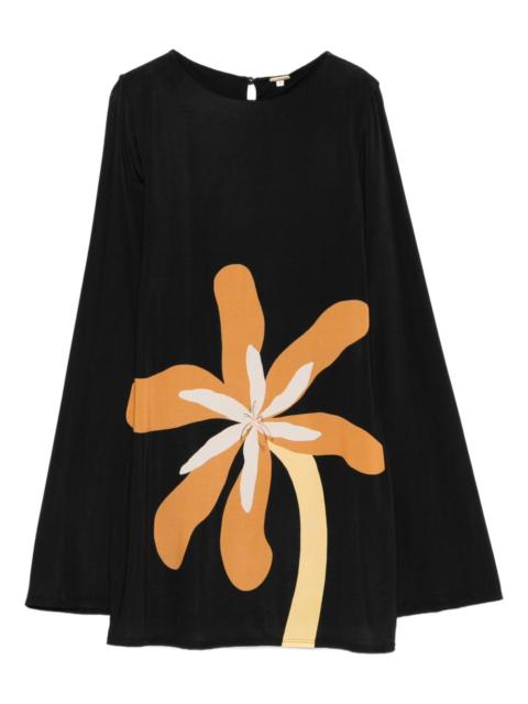 CALA de la CRUZ Maisha long-sleeve mini dress