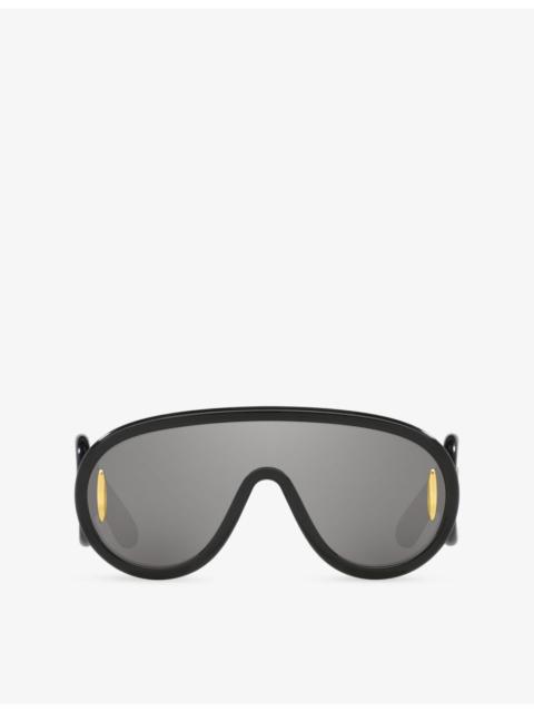 Loewe Loewe x Paula's Ibiza LW40108I Irregular-Frame Injected Sunglasses<BR/>Style number: LW40108I