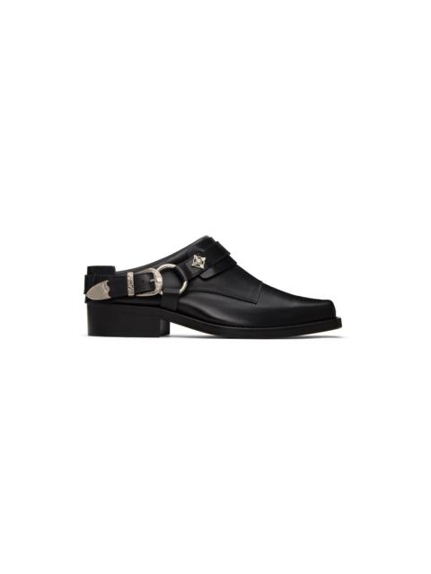 TOGA VIRILIS Black Leather Loafers