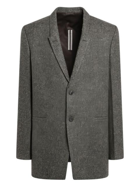 Rick Owens Concordian single-breasted blazer