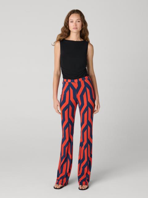 DIANE VON FURSTENBERG Brooklyn Straight Pants