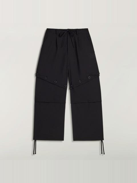 Y-3 Y-3 SPORT UNIFORM ADAPTIVE 3 STRIPES TRACK PANTS