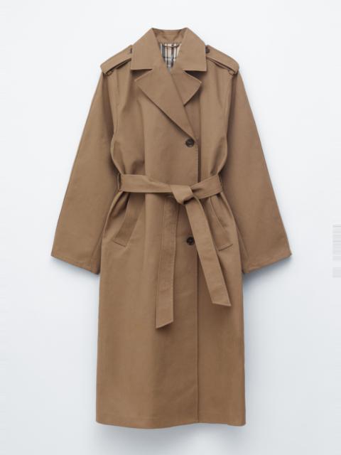 & Other Stories Belted Trench Coat