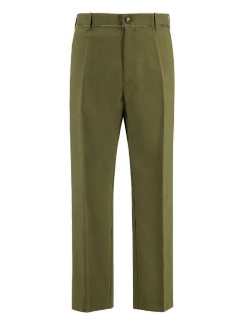 Marni pleat-detail wool trousers