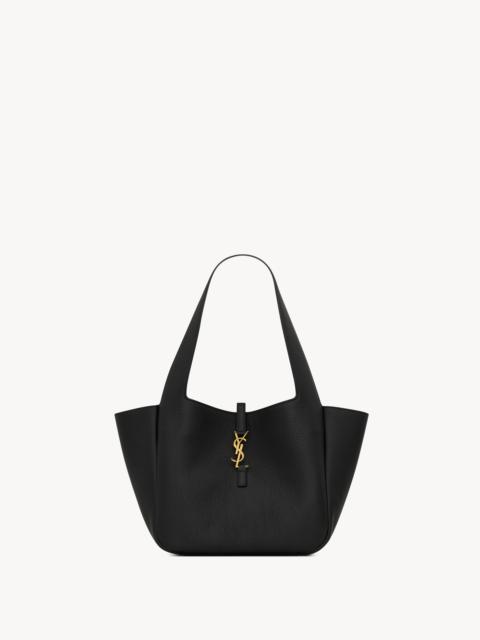 SAINT LAURENT LE 5 À 7 SMALL BEA IN GRAINED LEATHER