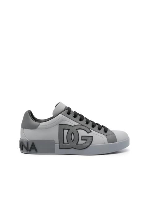 Dolce & Gabbana Portofino leather sneakers