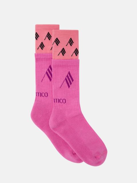 THE ATTICO PINK SOCKS