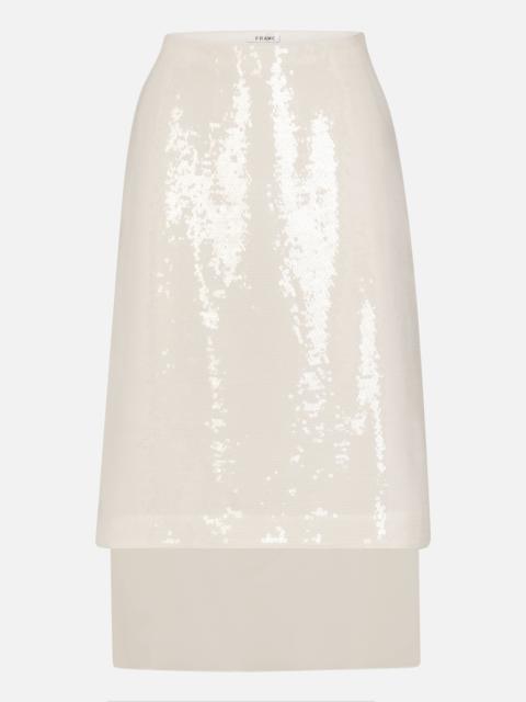 FRAME The Sequin Starlight Skirt