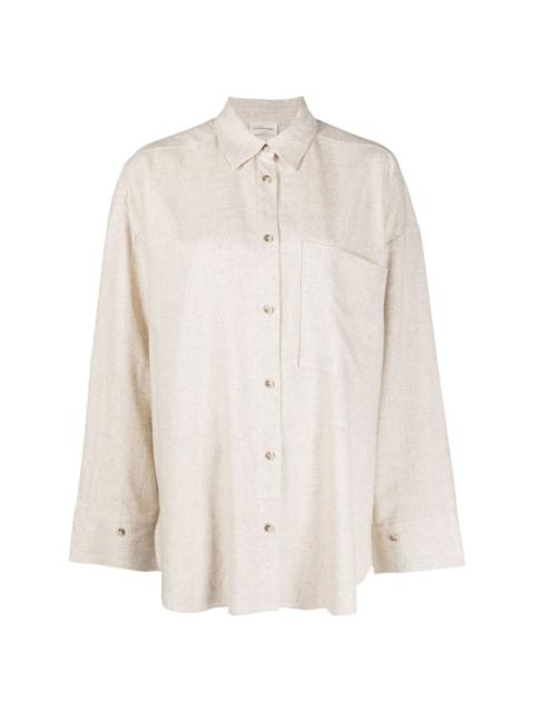 Derris slit-sleeve shirt