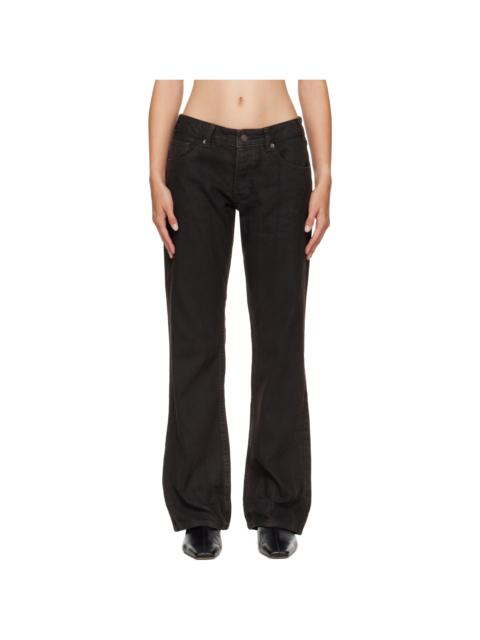 JEANERICA Brown Kyoto Droit Jeans