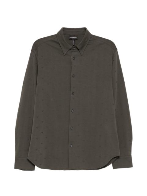 EMPORIO ARMANI monogram shirt