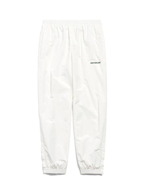 Mirror Balenciaga Regular Tracksuit Pants in White