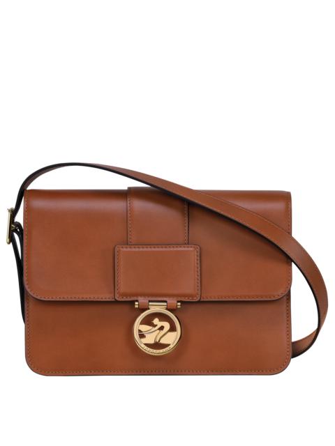 Longchamp Box-Trot M Crossbody bag Cognac - Leather