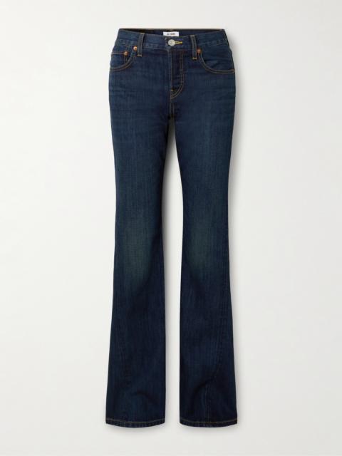 RE/DONE Twisted Mid-rise Bootcut Jeans