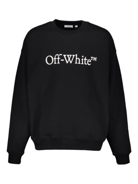 Off-White logo long-sleeve sweatshirt