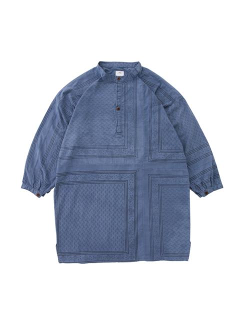 visvim LONG SHIRT OP BANDANA P.W. BLUE