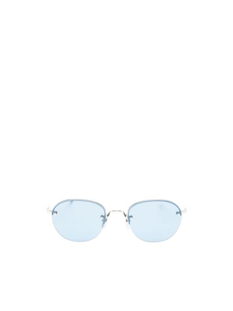 Thom Browne rimless round-frame sunglasses