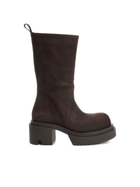 Rick Owens 60mm platform leather boots