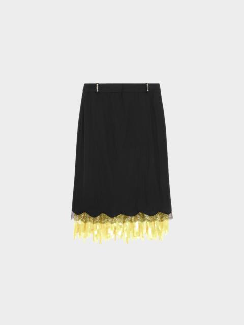 16ARLINGTON VEA MIDI SKIRT IN SATIN