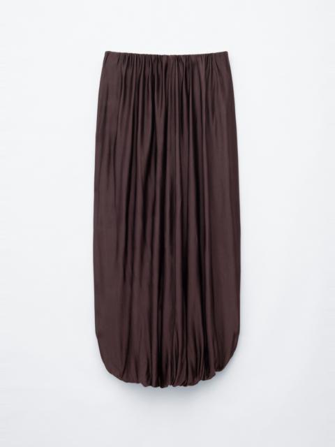 & Other Stories Twisted Drape Balloon Skirt