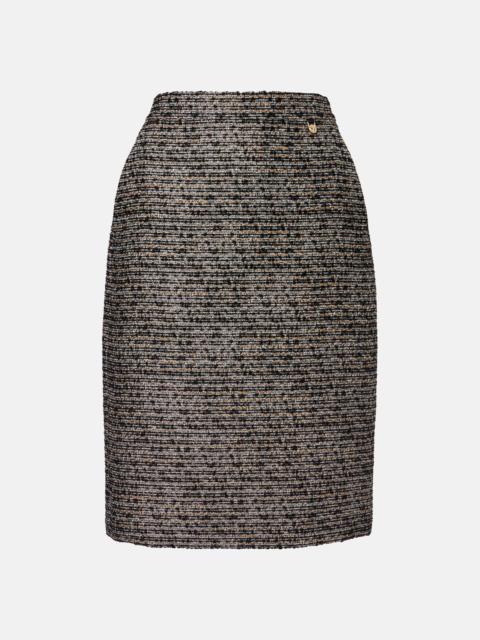 Max Mara Fumetto tweed midi skirt