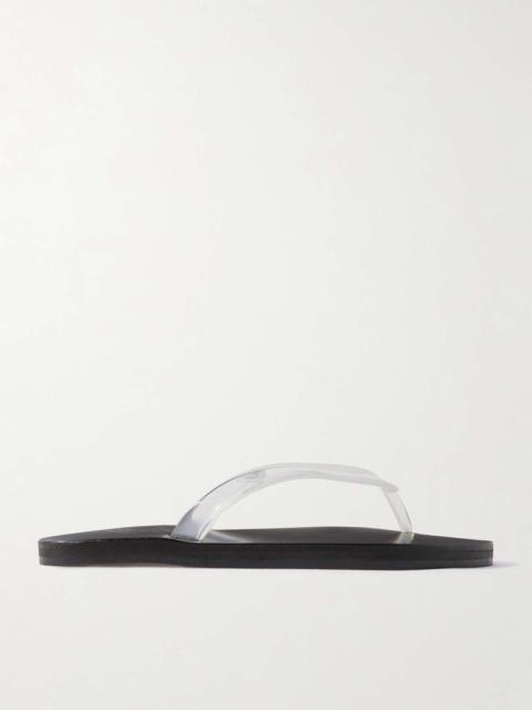 ANCIENT GREEK SANDALS Saionara Jelly PVC flip flops Clear