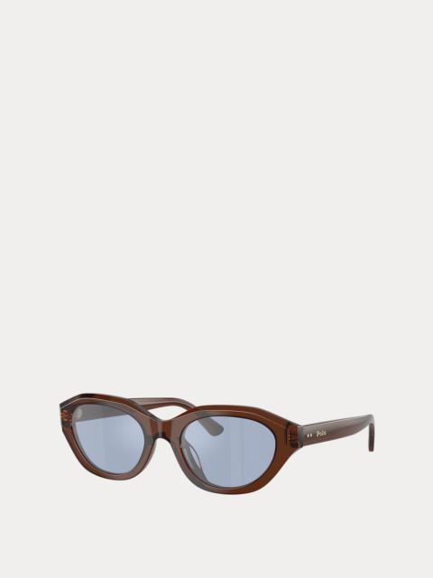 Polo Ralph Lauren Polo Rectangle Cat-Eye Sunglasses