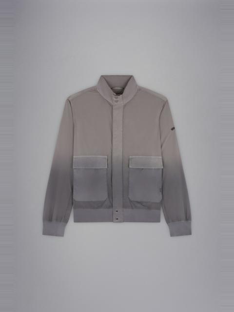 Paul & Shark GARMENT DYED FADED STRETCH ECONYL® BOMBER JACKET