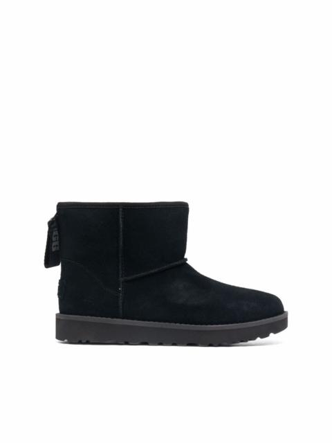 UGG classic zipped suede boots