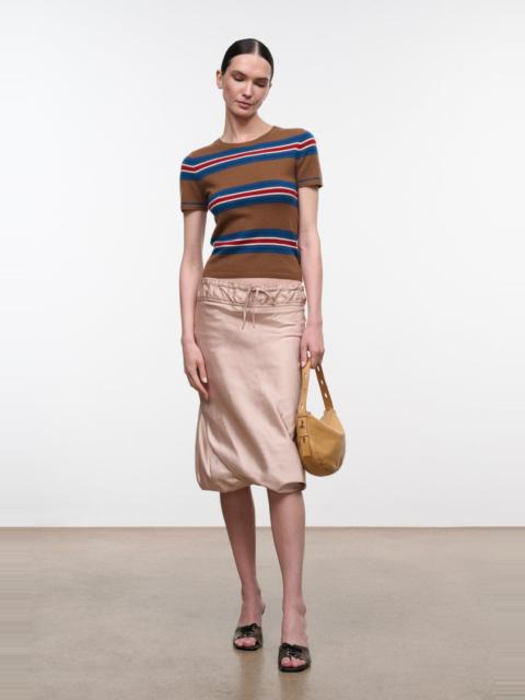 STAUD STAUD EASY CASHMERE TEE SAVOY STRIPE