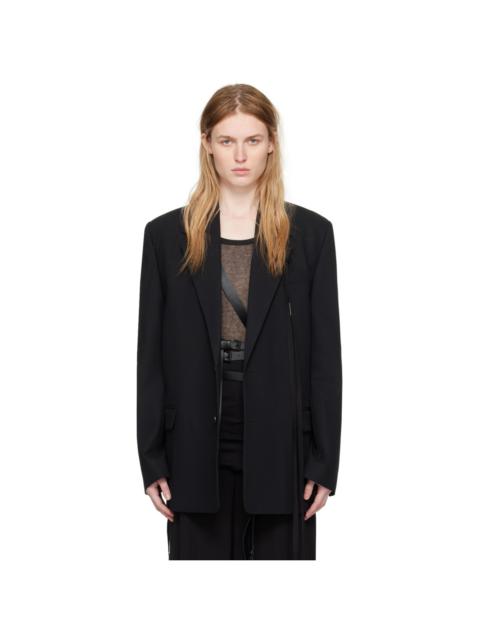 Ann Demeulemeester Black Lizzie Blazer