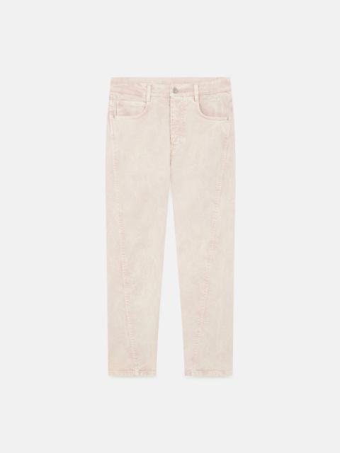 Twisted Seam Denim Pants