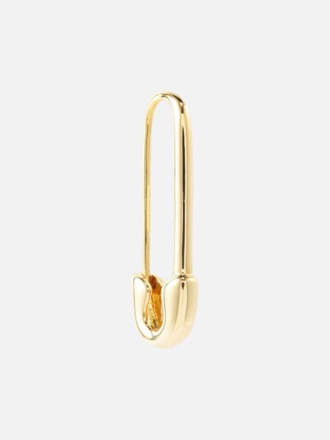 ANITA KO Safety Pin 18kt gold single earring