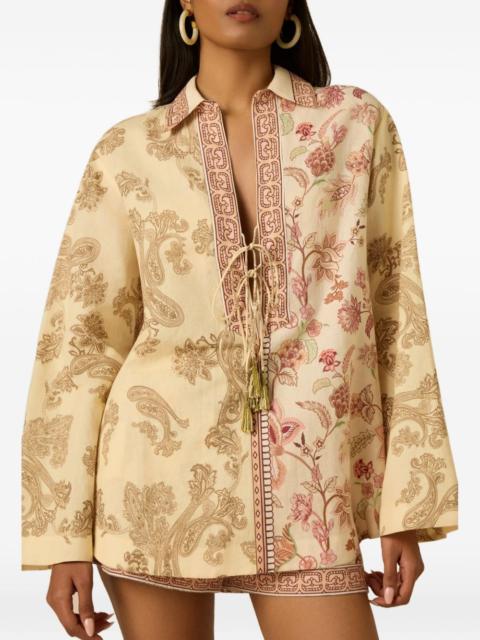 HEMANT & NANDITA Dani drop shoulder tunic