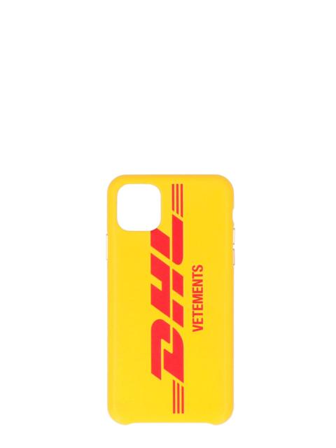 VETEMENTS DHL collab. I-Phone 11 pro max case